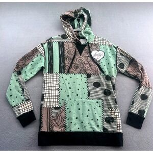 Disney Hoodie Womens XS The Nightmare Before Christmas Sally Patchwork